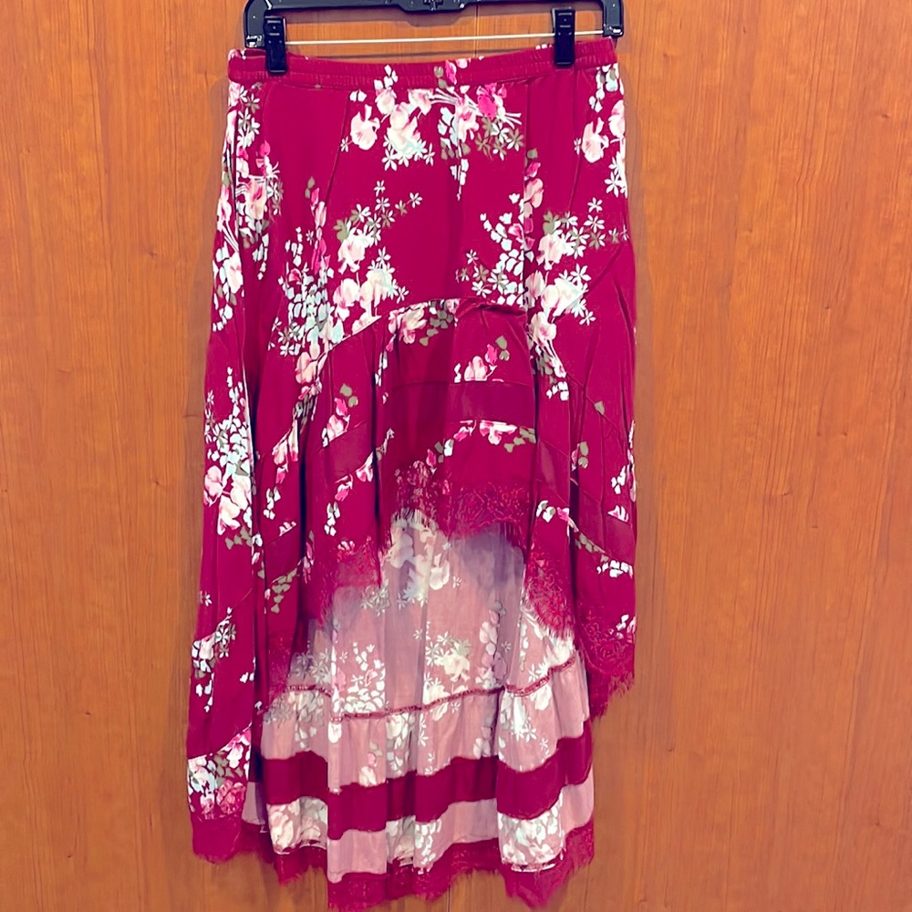 Express high low skirt